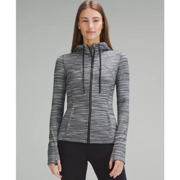 Lululemon Define Nulu Hooded Jacket Zip Women's Size 4 Gray LW4BF8S MSRP $138 - Picture 1 of 9
